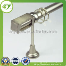 Chrome 22mm Zinc alloy curtain handle/cheap shower curtain rod